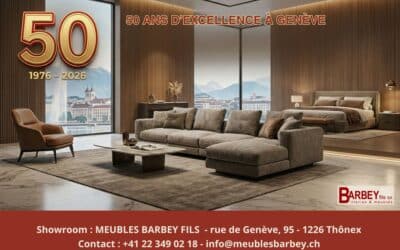 50 ans d&rsquo;excellence à Genève !