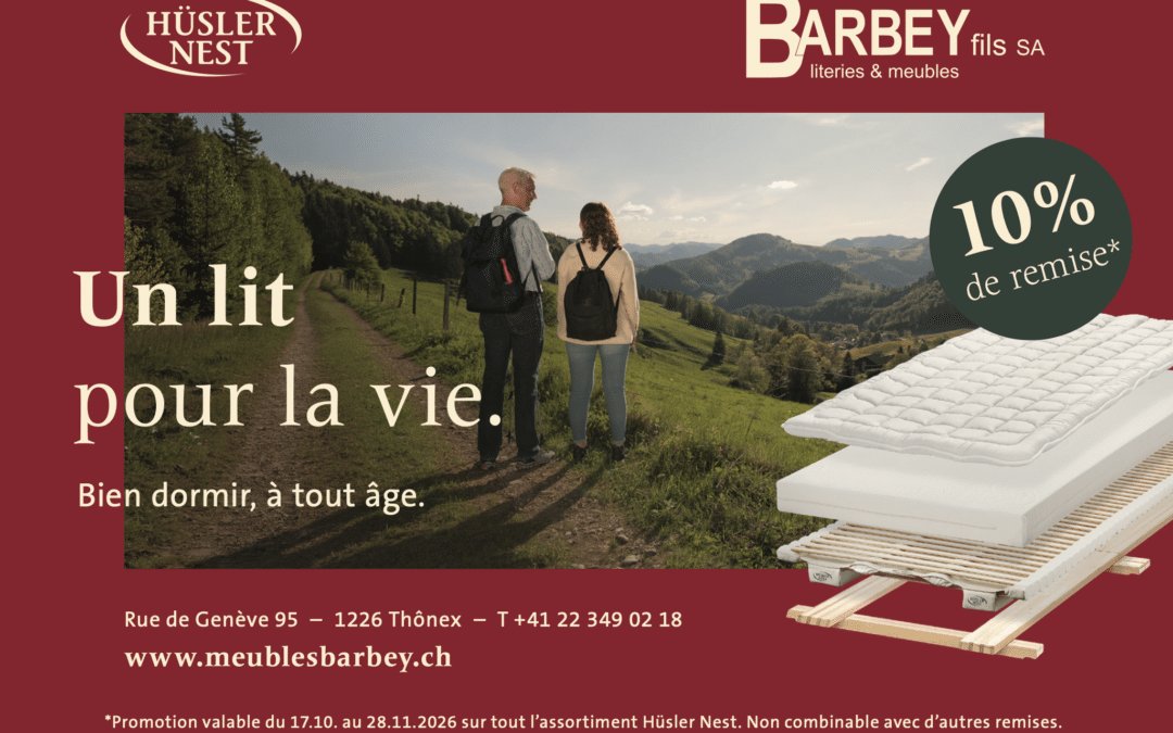 Un lit pour la vie du 17 octobre au 28 novembre 2026